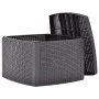 Mesa auxiliar de plástico color moca 54x54x36,5 cm de vidaXL, Mesas de jardín - Ref: Foro24-48776, Precio: 38,28 €, Descuento: %