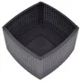 Mesa auxiliar de plástico color moca 54x54x36,5 cm de vidaXL, Mesas de jardín - Ref: Foro24-48776, Precio: 38,28 €, Descuento: %