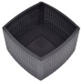 Mesa auxiliar de plástico color moca 54x54x36,5 cm de vidaXL, Mesas de jardín - Ref: Foro24-48776, Precio: 41,06 €, Descuento: %