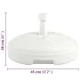 Base de sombrilla rellenable arena/agua ratán de plástico 20 L de vidaXL, Bases para sombrillas - Ref: Foro24-48769, Precio: ...