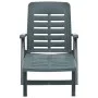 Tumbona plegable de plástico verde by vidaXL, Loungers - Ref: Foro24-48755, Price: 131,91 €, Discount: %