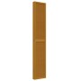 Biombo separador de 6 paneles madera maciza paulownia marrón de vidaXL, Divisores de ambientes - Ref: Foro24-358828, Precio: ...