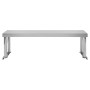 Estante para mesa de trabajo de acero inoxidable 120x30x35 cm de vidaXL, Restauración - Ref: Foro24-51192, Precio: 83,49 €, D...