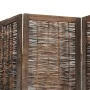Dark brown paulownia wood 3-panel separator screen by vidaXL, Room dividers - Ref: Foro24-358655, Price: 99,22 €, Discount: %
