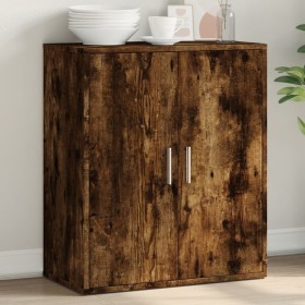 Aparador de madera de ingeniería roble ahumado 60x31x70 cm de vidaXL, Aparadores - Ref: Foro24-840461, Precio: 61,25 €, Descu...