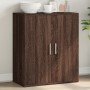 Aparador de madera de ingeniería marrón roble 60x31x70 cm de vidaXL, Aparadores - Ref: Foro24-840463, Precio: 63,17 €, Descue...
