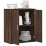 Aparador de madera de ingeniería marrón roble 60x31x70 cm de vidaXL, Aparadores - Ref: Foro24-840463, Precio: 62,22 €, Descue...