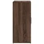 Aparador de madera de ingeniería marrón roble 60x31x70 cm de vidaXL, Aparadores - Ref: Foro24-840463, Precio: 62,22 €, Descue...