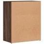 Aparador de madera de ingeniería marrón roble 60x31x70 cm de vidaXL, Aparadores - Ref: Foro24-840463, Precio: 62,22 €, Descue...