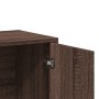 Aparador de madera de ingeniería marrón roble 60x31x70 cm de vidaXL, Aparadores - Ref: Foro24-840463, Precio: 63,17 €, Descue...