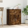 Aparador de madera de ingeniería roble ahumado 60x31x70 cm de vidaXL, Aparadores - Ref: Foro24-840468, Precio: 66,78 €, Descu...