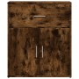 Aparador de madera de ingeniería roble ahumado 60x31x70 cm de vidaXL, Aparadores - Ref: Foro24-840468, Precio: 66,78 €, Descu...