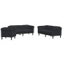 Juego de sofás 3 piezas terciopelo negro de vidaXL, Sofás - Ref: Foro24-3209214, Precio: 839,12 €, Descuento: %