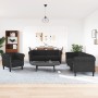 Juego de sofás 3 piezas terciopelo negro de vidaXL, Sofás - Ref: Foro24-3209214, Precio: 839,12 €, Descuento: %