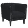 Juego de sofás 3 piezas terciopelo negro de vidaXL, Sofás - Ref: Foro24-3209214, Precio: 839,12 €, Descuento: %