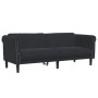 Juego de sofás 3 piezas terciopelo negro de vidaXL, Sofás - Ref: Foro24-3209214, Precio: 839,12 €, Descuento: %