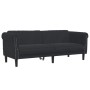 Juego de sofás 3 piezas terciopelo negro de vidaXL, Sofás - Ref: Foro24-3209214, Precio: 839,12 €, Descuento: %