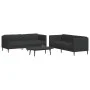 2-piece black fabric sofa set by vidaXL, Sofas - Ref: Foro24-3209240, Price: 506,31 €, Discount: %