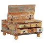 Mesa de centro de madera maciza reciclada 70x70x38 cm en Mesas de centro | Comprar online en Foru.es