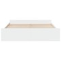 Estructura cama con cajones madera ingeniería blanca 180x200 cm de vidaXL, Camas y somieres - Ref: Foro24-3280272, Precio: 16...