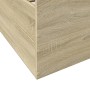 Cama con cajones madera de ingeniería roble Sonoma 120x190 cm de vidaXL, Camas y somieres - Ref: Foro24-3280323, Precio: 136,...