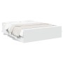 Estructura cama con cajones madera ingeniería blanca 160x200 cm de vidaXL, Camas y somieres - Ref: Foro24-3280279, Precio: 15...