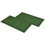 Fall protection rubber tiles 6 units green 50x50x3cm by vidaXL, Floors and carpets - Ref: Foro24-92321, Price: 92,64 €, Disco...