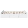 Estructura cama con cajones madera ingeniería blanca 160x200 cm de vidaXL, Camas y somieres - Ref: Foro24-3280279, Precio: 15...