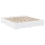 Estructura cama con cajones madera ingeniería blanca 180x200 cm de vidaXL, Camas y somieres - Ref: Foro24-3280363, Precio: 20...