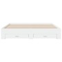 Estructura cama con cajones madera ingeniería blanca 180x200 cm de vidaXL, Camas y somieres - Ref: Foro24-3280363, Precio: 20...