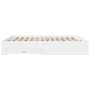Estructura cama con cajones madera ingeniería blanca 180x200 cm de vidaXL, Camas y somieres - Ref: Foro24-3280363, Precio: 20...