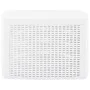 Mesa auxiliar de plástico blanco 54x54x36,5 cm de vidaXL, Mesas de jardín - Ref: Foro24-48774, Precio: 55,73 €, Descuento: %