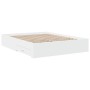 Estructura cama con cajones madera ingeniería blanca 150x200 cm de vidaXL, Camas y somieres - Ref: Foro24-3280377, Precio: 18...