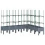 Jardinera con enrejado PP gris 200x160x142,5 cm de vidaXL, Maceteros y jardineras - Ref: Foro24-367971, Precio: 127,96 €, Des...