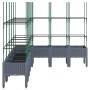 Jardinera con enrejado PP gris 200x160x142,5 cm de vidaXL, Maceteros y jardineras - Ref: Foro24-367971, Precio: 160,70 €, Des...