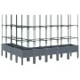 Jardinera con enrejado PP gris 200x160x142,5 cm de vidaXL, Maceteros y jardineras - Ref: Foro24-367971, Precio: 127,96 €, Des...