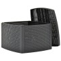 Mesa auxiliar de plástico gris antracita 54x54x36,5 cm de vidaXL, Mesas de jardín - Ref: Foro24-48775, Precio: 68,62 €, Descu...