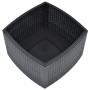Mesa auxiliar de plástico gris antracita 54x54x36,5 cm de vidaXL, Mesas de jardín - Ref: Foro24-48775, Precio: 68,62 €, Descu...