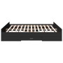 Estructura cama con cajones madera ingeniería negra 200x200 cm de vidaXL, Camas y somieres - Ref: Foro24-3280266, Precio: 168...