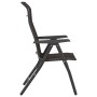 Sillas de jardín plegables 2 uds ratán sintético negro café de vidaXL, Sillas de jardín - Ref: Foro24-4007139, Precio: 130,52...
