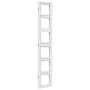 Biombo separador de 3 paneles madera maciza Paulownia blanco de vidaXL, Divisores de ambientes - Ref: Foro24-358688, Precio: ...