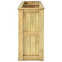 Arriate de madera de pino impregnada 196x50x100 cm de vidaXL, Maceteros y jardineras - Ref: Foro24-49099, Precio: 421,79 €, D...
