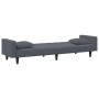 Juego de sofás con cojines 2 piezas terciopelo gris oscuro de vidaXL, Sofás - Ref: Foro24-3216269, Precio: 329,54 €, Descuent...