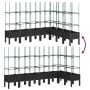 Jardinera con enrejado PP negro 200x160x142,5 cm de vidaXL, Maceteros y jardineras - Ref: Foro24-367973, Precio: 160,83 €, De...