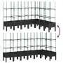 Jardinera con enrejado PP negro 200x160x142,5 cm de vidaXL, Maceteros y jardineras - Ref: Foro24-367973, Precio: 157,80 €, De...