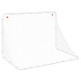 Portería de fútbol acero blanco 122x81x81 cm de vidaXL, Porterías de fútbol - Ref: Foro24-4007966, Precio: 36,26 €, Descuento: %