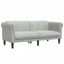Light gray velvet 3-piece sofa set by vidaXL, Sofas - Ref: Foro24-3209209, Price: 594,69 €, Discount: %