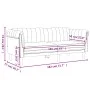Dreiteilige Sofagarnitur aus hellgrauem Samt von vidaXL, Sofas - Ref: Foro24-3209209, Preis: 594,69 €, Rabatt: %