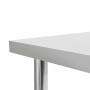 Mesa de trabajo para cocina acero inoxidable 120x60x85 cm de vidaXL, Restauración - Ref: Foro24-51190, Precio: 147,41 €, Desc...