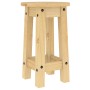 Taburetes altos de cocina 2 uds madera maciza de pino de vidaXL, muebles para cocinas y comedores - Ref: Foro24-4005699, Prec...